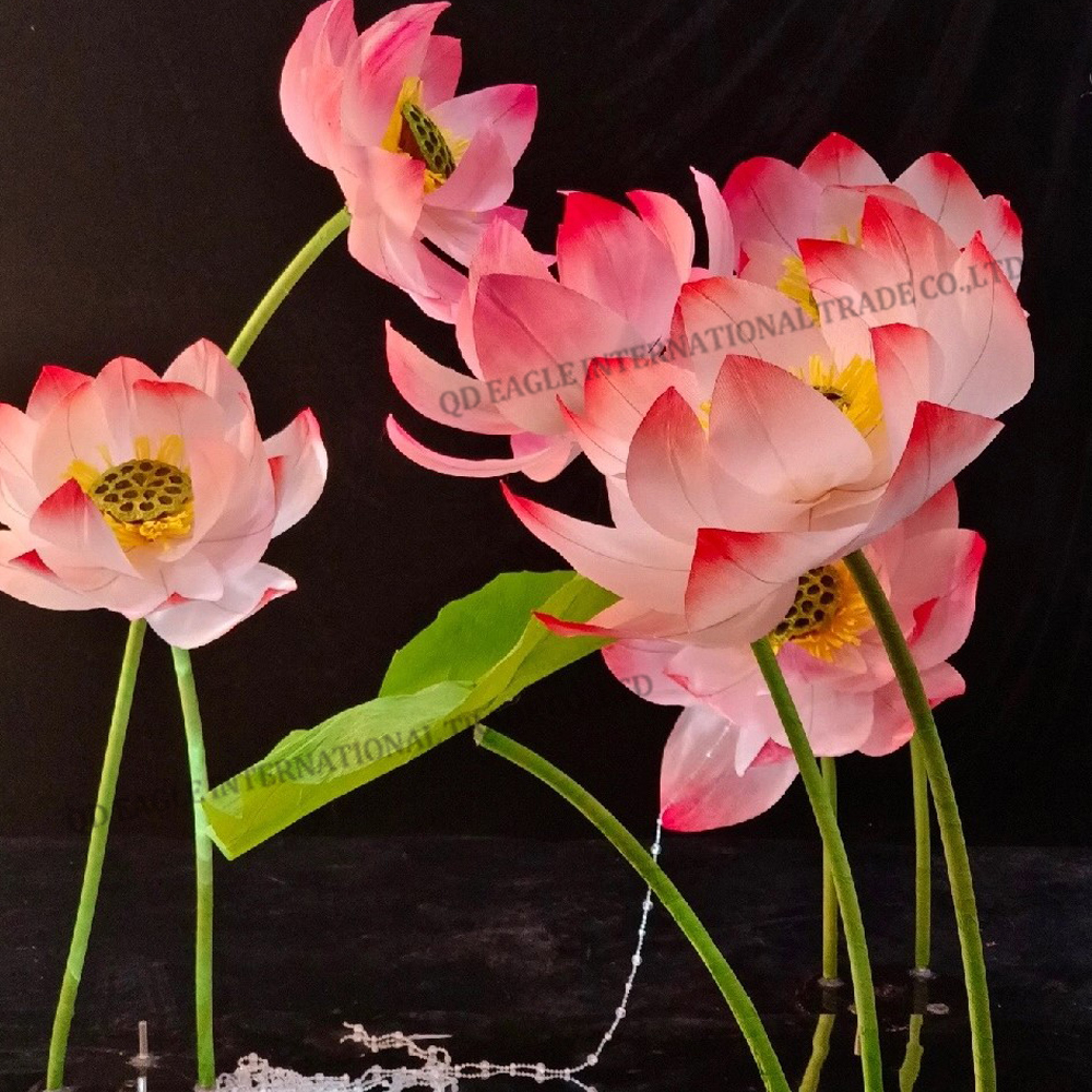Party event decorative Handmade paper giant lotus flower