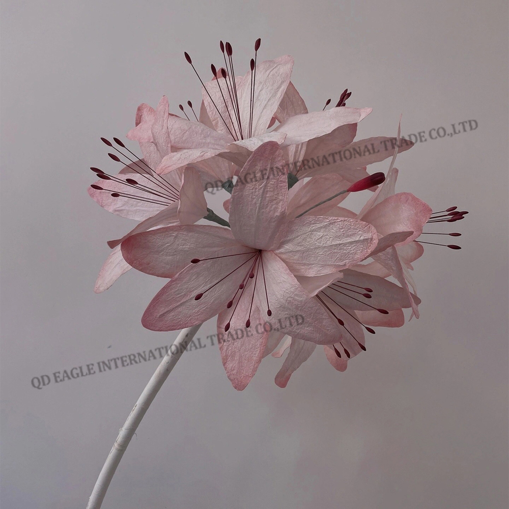 Artificial giant fragrant plantain lily paper flowers