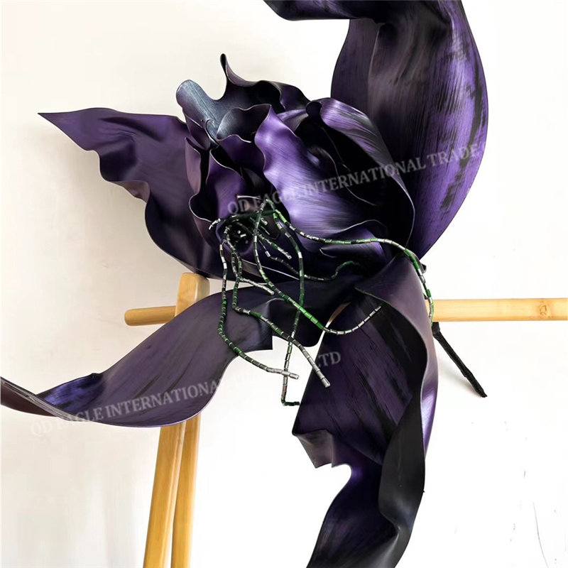 Customization Available Huge Big Size Flowers High-end EVA Waterproof Giant Lily For Event Decoration