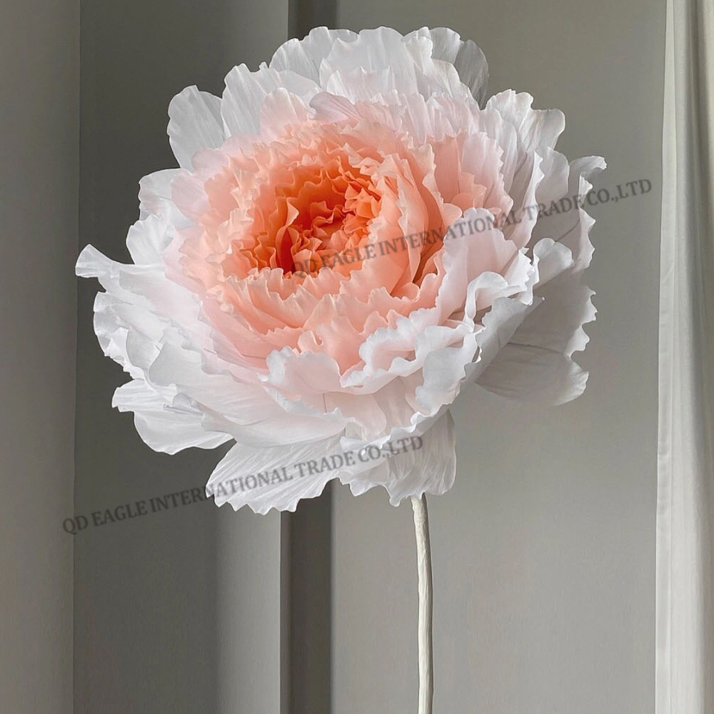 Handmade multi-layer paper peony flower