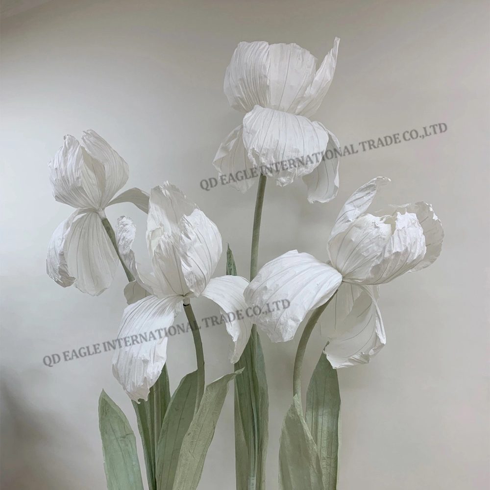 Giant Paper Material Waterproof Iris flower