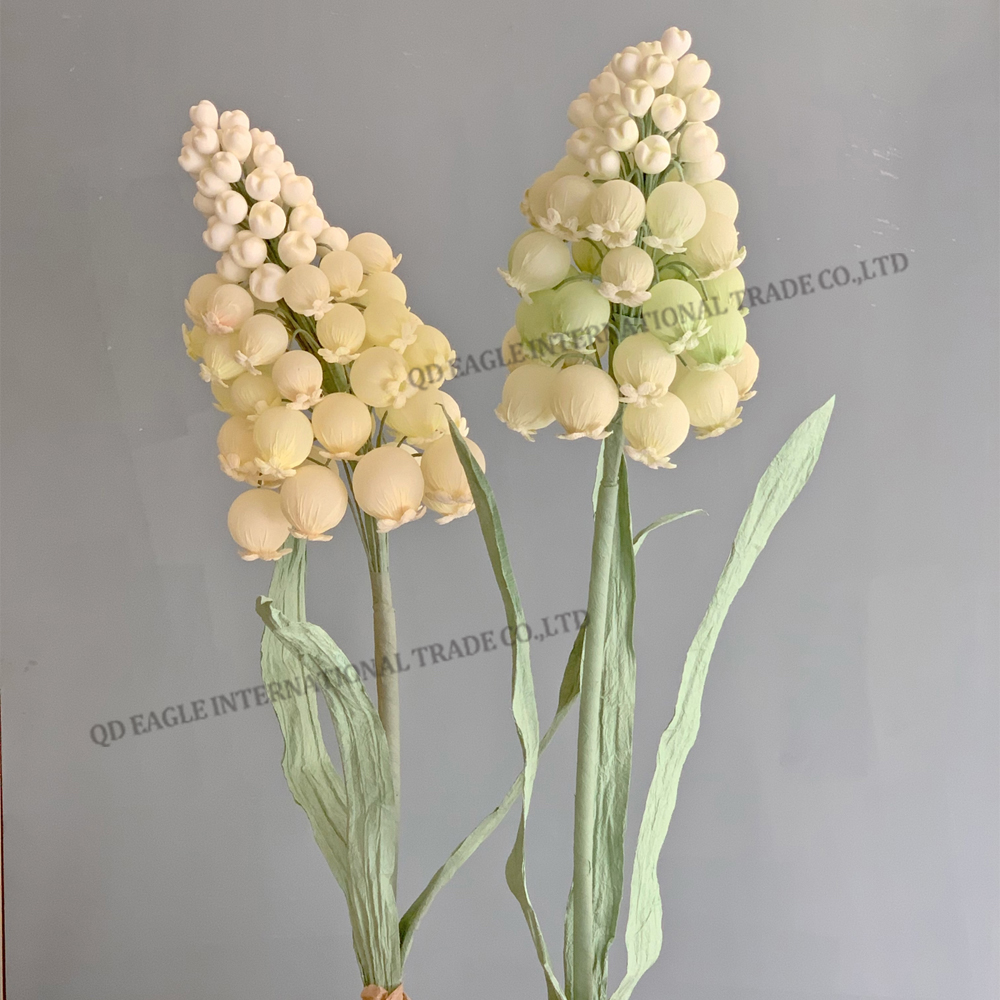 Handmade giant silk hyacinth flower