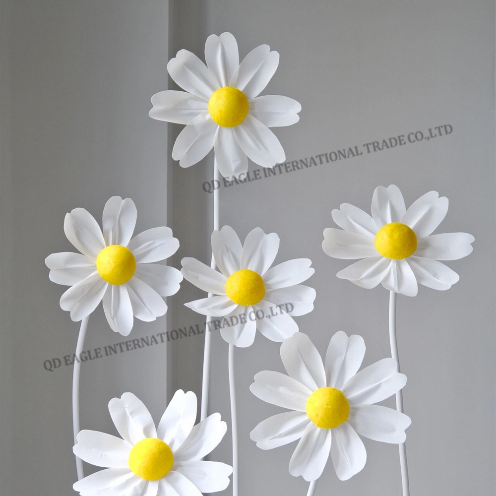 Party event decor giant silk daisy flower