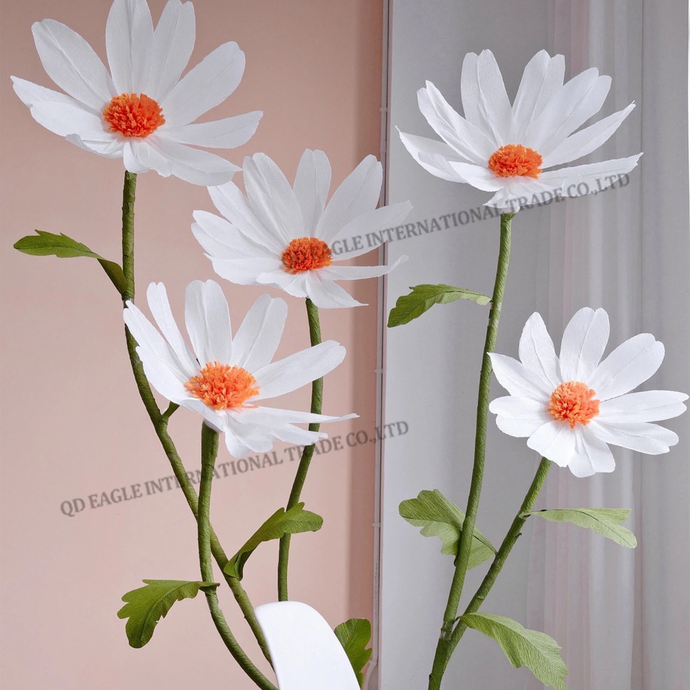 handmade artificial giant paper daisy flower